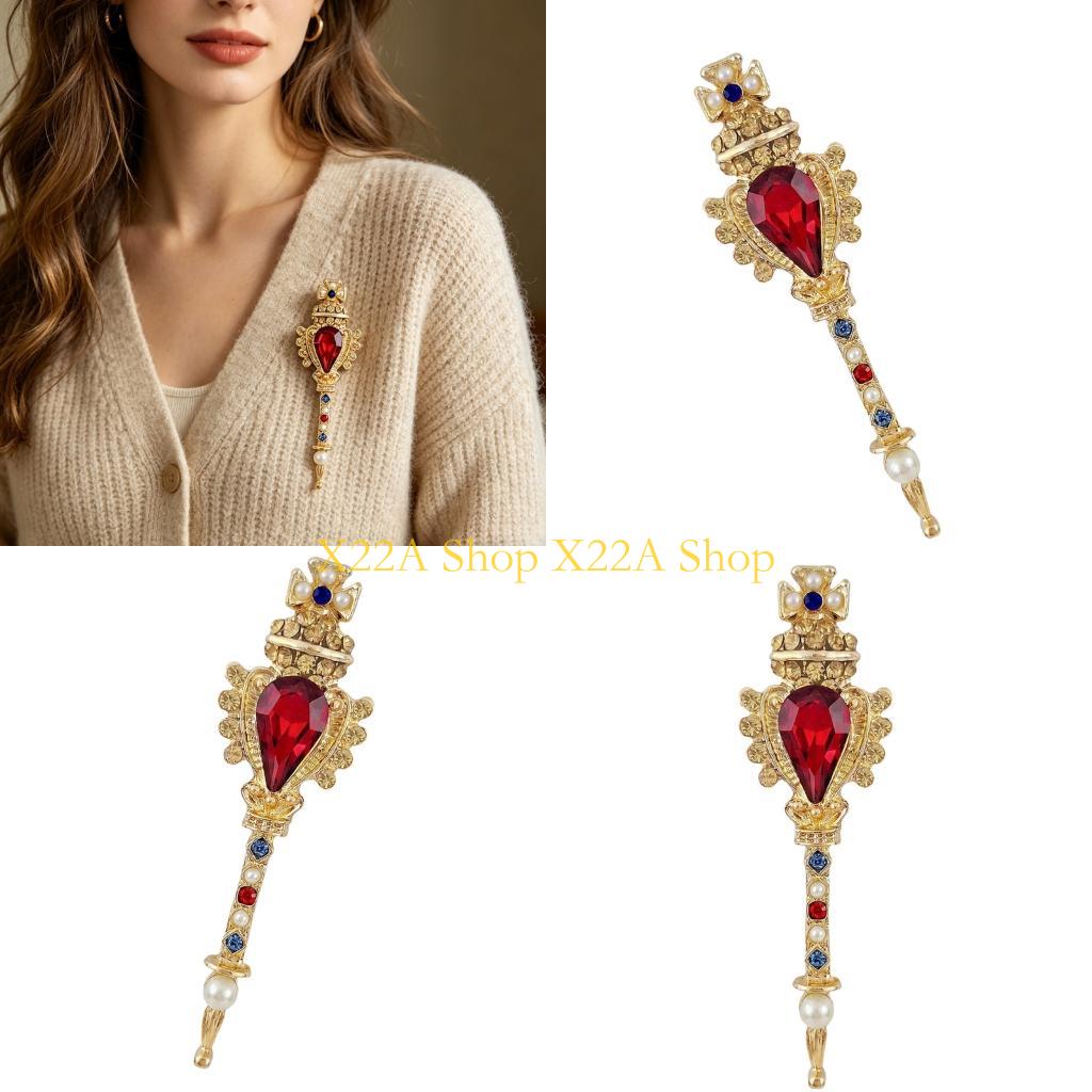 Unique Retro Magical Wand Broo - огляд і ціна Formal Wear Jewelry For Women