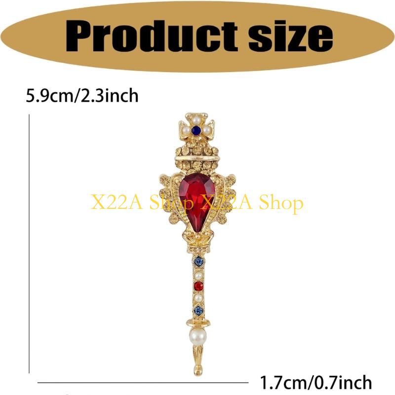 Unique Retro Magical Wand Broo - огляд і ціна Formal Wear Jewelry For Women