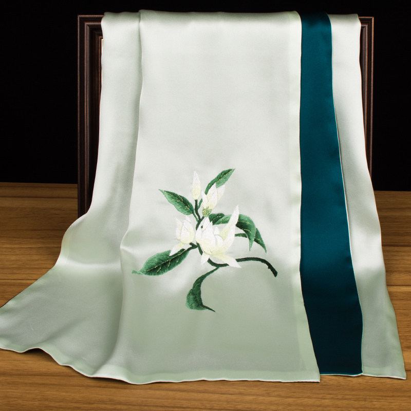 Pure Silk Suzhou Embroidery Sc - огляд і ціна Scarf Silk Neck