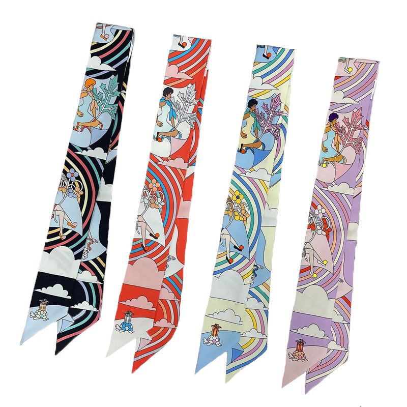 Women 100% Mulberry Silk Scarf - огляд і ціна Scarf Silk Neck