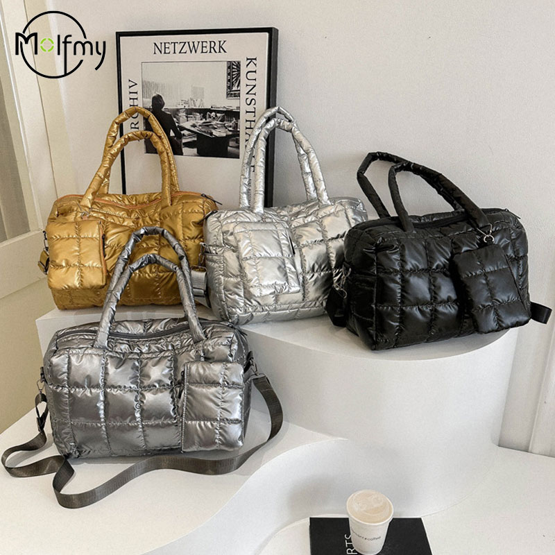 2pcs Luxury Space Bag Padded C - огляд і ціна Shoulder Bag Structured