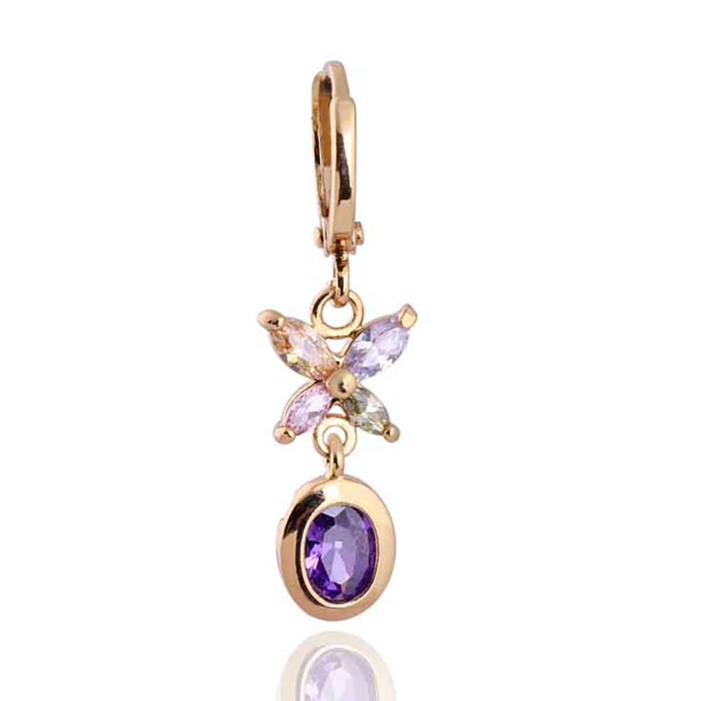 1Pair Women Zircon Earrings Ci - огляд і ціна Formal Wear Jewelry For Women