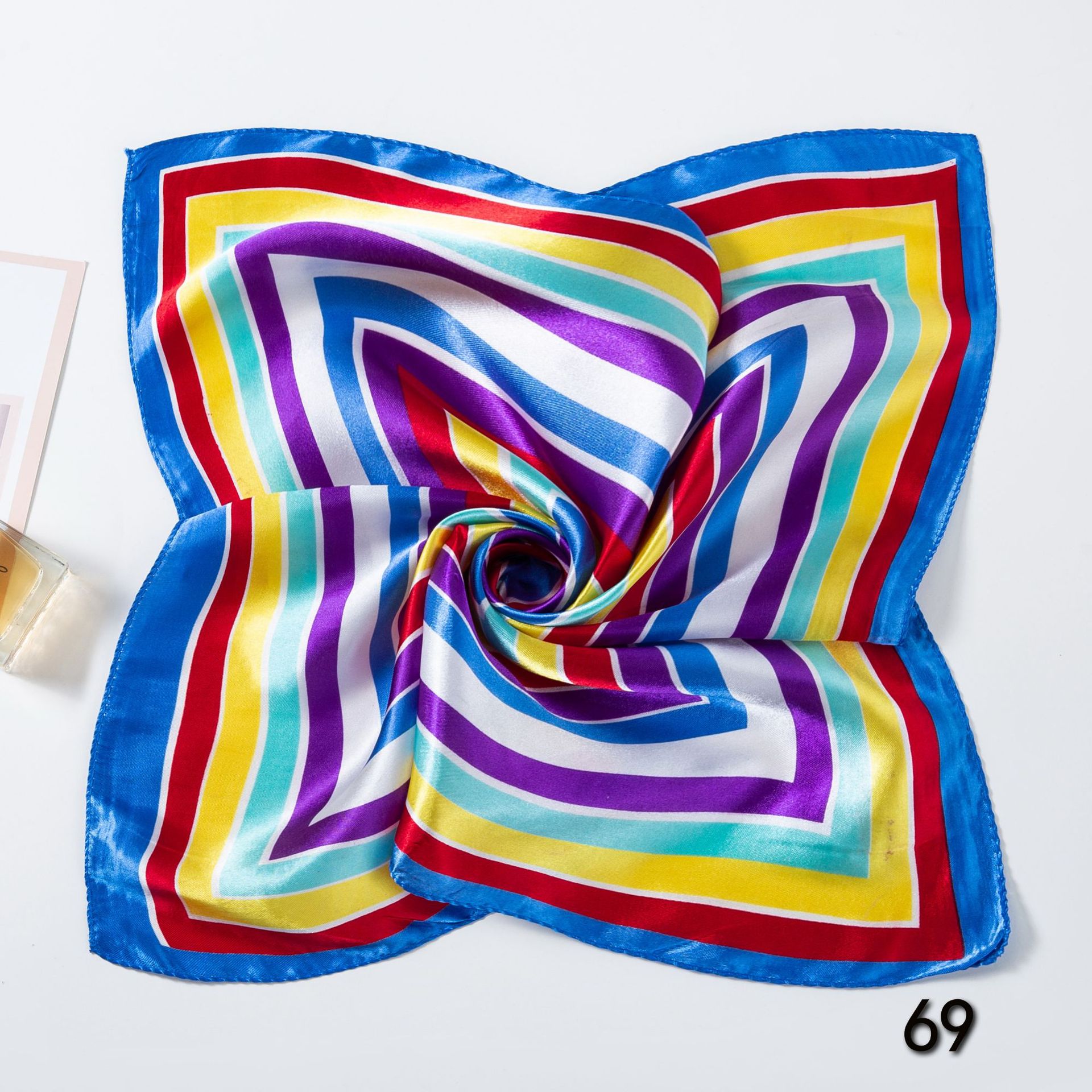 50*50cm Square Silk Scarves Sc - огляд і ціна Scarf Silk Neck