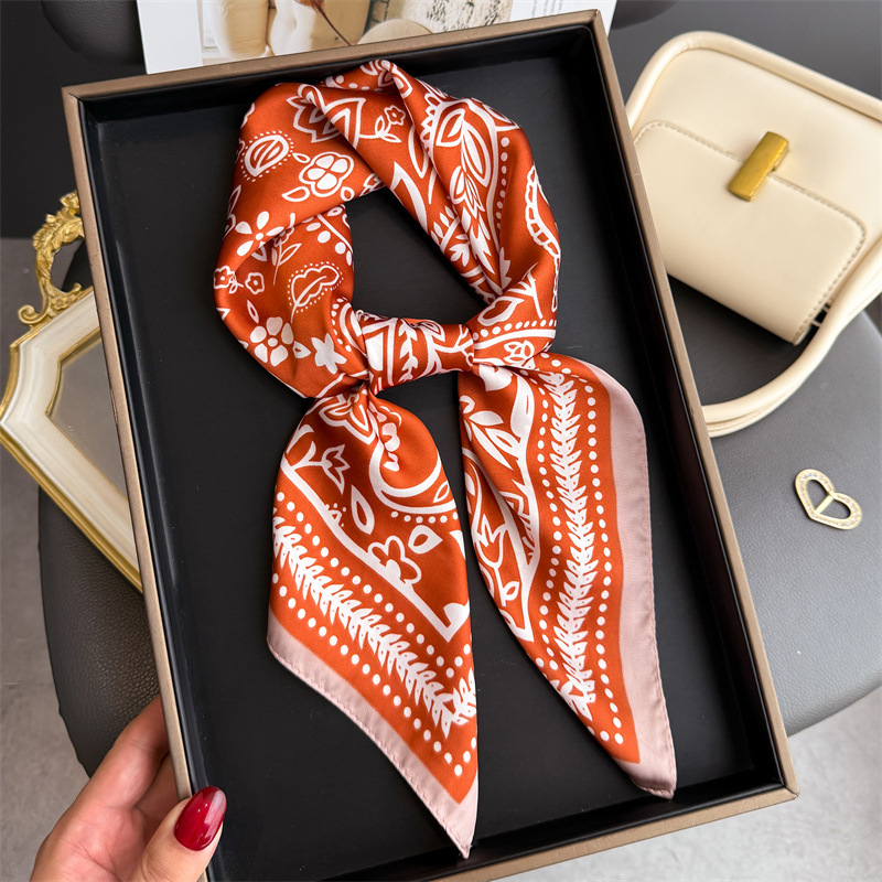 1Pc cashew print fashion silk  - огляд і ціна Scarf Silk Neck