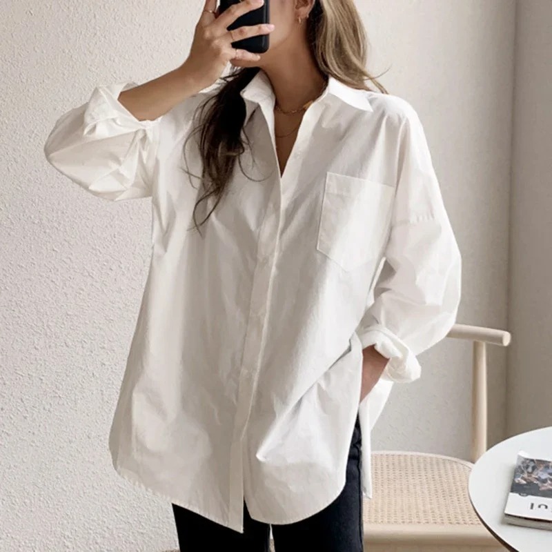 2026 Fashion New Cotton Long S - огляд і ціна Women'S Formal Wear Blouse