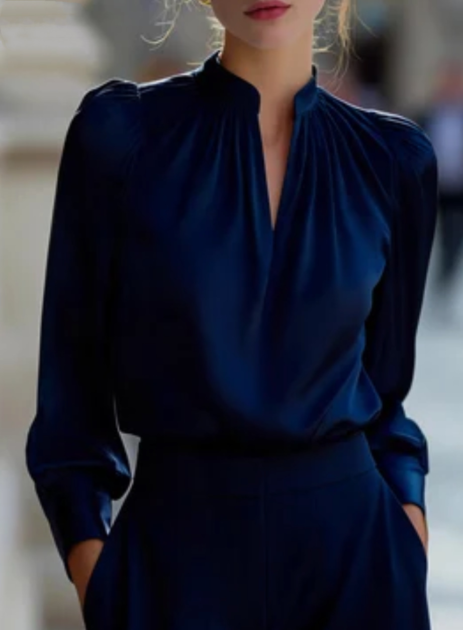 Women Formal Satin Shirt Manda - огляд і ціна Women'S Formal Wear Blouse