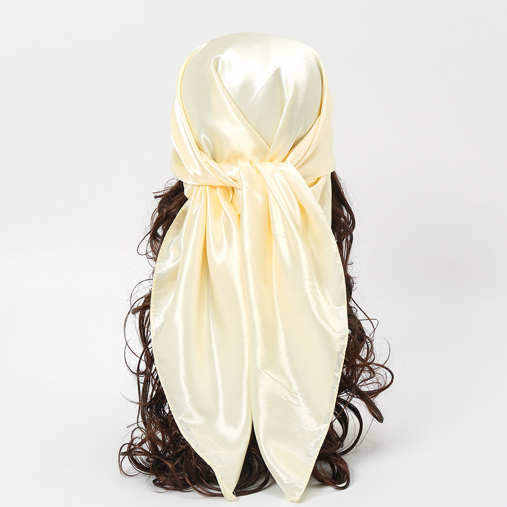 90cm Solid Colors Neckerchief  - огляд і ціна Scarf Silk Neck